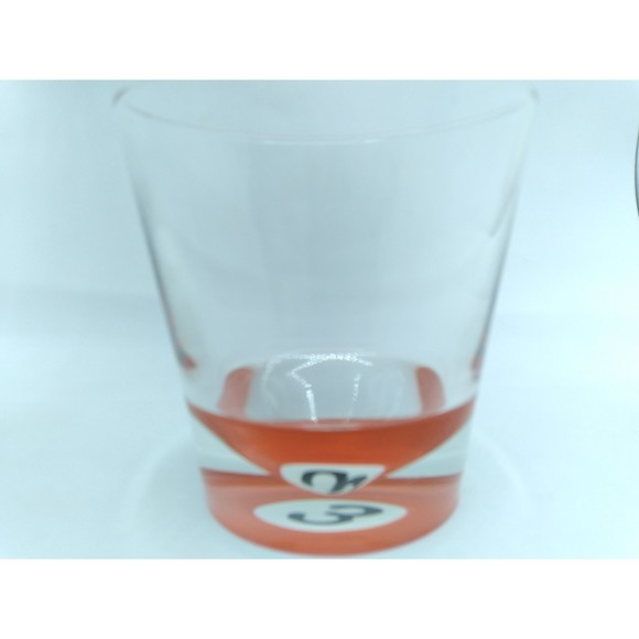 Vtg Luminarc MCM Barware Pool parlor double old fashioned glassware 10.25 oz - Picture 7 of 12